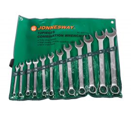 Набор комбинированных ключей 10-32мм, 12 предметов Jonnesway W26112SA 