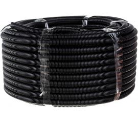 Автомобильная гофрированная труба REXANT ППНг 12,4 мм, разрезная негорючая бухта 50 м/уп. 16-1061 