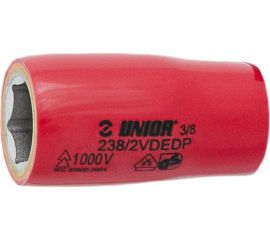 Головка торцевая шестигранная изолированная VDE (12 мм; 3/8""; 1000V) Unior 3838909191638 