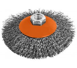 Кордщётка радиальная мягкая с наклоном (115 мм; М14) для МШУ РОССНА Р860659 