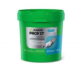 Структурная штукатурка Лакра PROF IT короед, 2 мм, 25 кг Лк-00008193 