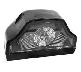 Фонарь подсветки номерного знака ДАЛИ-авто ПН2-0101 еврофура, волна, черная, б/л DA-01776 