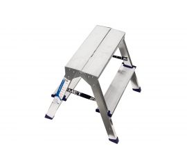 Двухсторонняя алюминиевая стремянка Алюмет AD A7202 