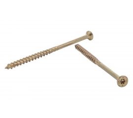 Шуруп Rusconnect CS 04545 с/нарез. д/дерева, потай, 4,5х45, 200 шт. Желтый цинк 314545 