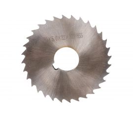 Фреза дисковая отрезная (80х5.0х22 мм; Р6М5; z=32; прорезной зуб; без ступицы; с ш/п) TORNERI 039654 