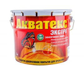 Защитно-декоративное покрытие для древесины Рогнеда Акватекс Экстра (груша; 3 л) 13867 