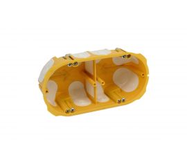 Установочная приборная (подрозетник) коробка KOPOS герметичная двухместная KPL 64-50 Electro 68x138х50 для пустотелых, гипсокартонных и деревянных стен IP30 KPL 64-50 / 2LD (NA) 