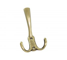 Мебельный крючок KERRON Д130 Ш80 В70, античная бронза KR 0210 MAB 