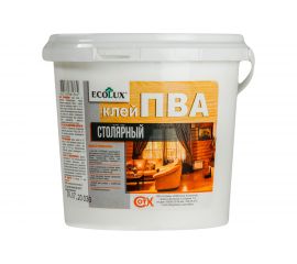 Столярный клей ПВА ECOLUX 5 кг 4607133681401 