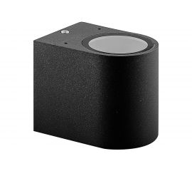 Садово-парковый светильник FERON DH014 230V без лампы GU10, 81*92*92 черный 11866 