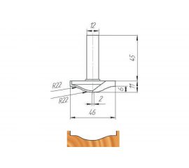 Фреза ФК 0540 МебельДрев 4627198885743 