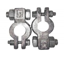 Универсальные усиленные клеммы АКБ ДАЛИ-авто свинцовые, болт сбоку DA-02530 