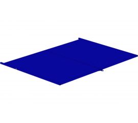 Крышка металлическая (800х1200 мм) к контейнерам КС, КТ RUSKLAD Крышка мет 6 КС 