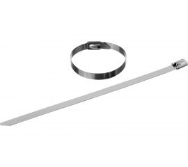 Нержавеющие кабельные стяжки Зубр КС-Н, 4.6 х 200 мм, 50 шт, 30971-46-200 