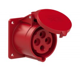 Встраиваемая розетка PCE 32А 400V 3P+E IP44 324-6 