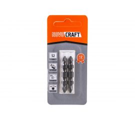 Биты двухсторонние (45 мм; 2 шт; PH2хPH2) для шуруповерта Novocraft В422-21-04522G 