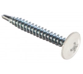 Саморез ПШC КРЕП-КОМП сверло 4,2х32 RAL9003 500шт пшс329003 