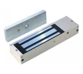 Уличный, электромагнитный замок Falcon Eye усиление на отрыв 500кг, 12V DC FE-L500W 