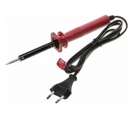 Электропаяльник с пластмассовой рукояткой и долговечным жалом Зубр ""МАСТЕР"", форма жала - конус, 25Вт 55400-25_z01 