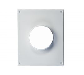 Площадка торцевая пластиковая с фланцем (205x240 мм; 150 мм) ВИЕНТО 150П 