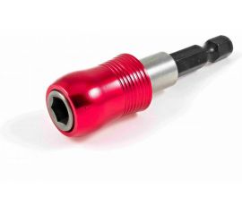 Адаптер магнитный для бит Quick Holder (60 мм; 1/4) Novocraft QBH060140RED 