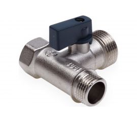 Шаровой кран AQUALINK трехпроходной 1/2 вн x 3/4 нар x 1/2 нар 1175 