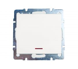 Выключатель с подсветкой LEZARD RAIN крем 703-0388-111 