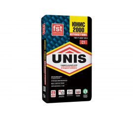 Плиточный клей UNIS Юнис-2000 25 кг 24667 
