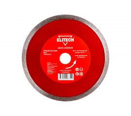 Диск алмазный отрезной сплошной (200х25.4 мм) Elitech 1820.058900 
