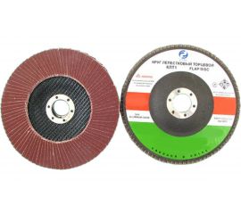 Круг лепестковый торцевой SA28003H (125x22.2 мм; 14А; КЛТ1; Р240; М63) CNIC 50749 