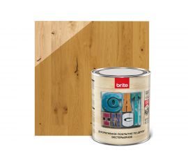 Декоративное покрытие по дереву BRITE FLEXX экстерьерное, тик, банка 0,9 л 212459 