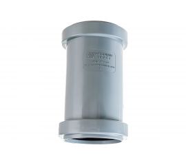 Муфта РемоКолор внутренняя канализация, серая, 50 мм 139-755 