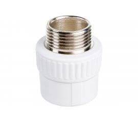 Комбинированная муфта MeerPlast PPRC Дн32x25 Ру25 Base наружнаяя резьба Т0000000501 