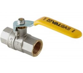 Шаровой газовый кран, стальная рукоятка 1/2 вн.-вн. Valtec VALGAS VT.271.N.04 