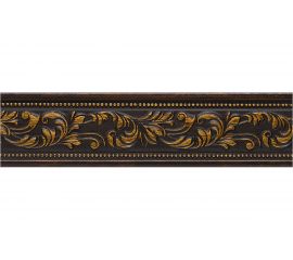 Молдинг стеновой ударопрочный влагостойкий дуб мореный Decor-Dizayn 52x11x2400 мм 156-966 