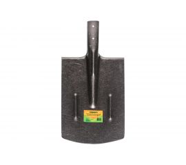 Штыковая прямоугольная лопата Садовита рельсовая сталь, с ребрами жесткости 00094900 