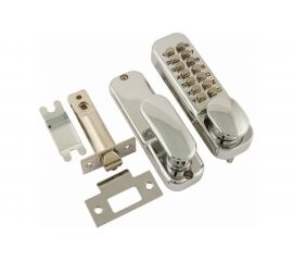 Кодовый замок НОРА-М 200 хром 7290 