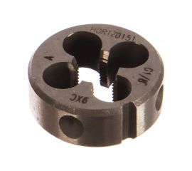 Трубная цилиндрическая плашка G 1/8 дюйма 9ХС HORTZ 204128 