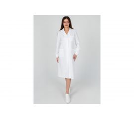Халат ООО ГУП Бисер Бязь белый, р. 52-54, рост 158-164 4670132022315 