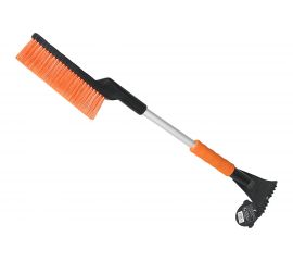 Щетка для снега со скребком и мягкой ручкой АВТОСТОП AB-2205 