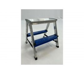 Двусторонняя алюминиевая стремянка Sarayli КОЛОР 2x2 18212 