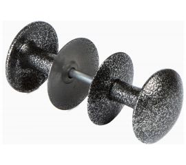 Дверная ручка Литейщик-Плюс РДК-110 античное серебро 6505 