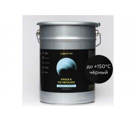 Краска по металлу Certa (черный; 4 кг) KRGL0058 