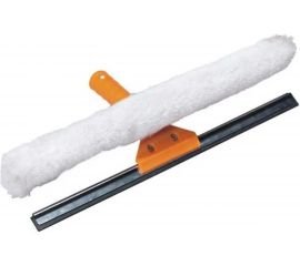 Набор для мойки окон держатель-сгон с шубкой, 35см, пластиковый, Baiyun AF06003 