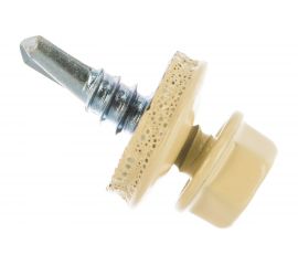 Кровельный саморез Kenner 4,8х19 RAL1014 слоновая кость 300шт ск48191014ф 