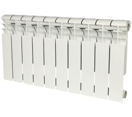 Биметаллический радиатор ROMMER Profi BM 350 BI350-80-80-130 10 секций RAL9016 86632 