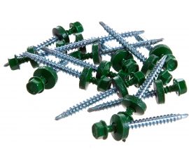 Кровельный саморез Tech-Krep КРс ZP 4.8x51 6002 светло-зелен 150шт 00003041 