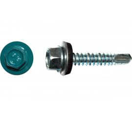 Кровельный саморез КРЕП-КОМП 5,5x19, RAL5021, синяя вода, 250 шт. ск55195021кф 