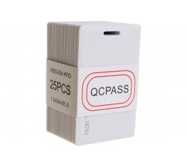 Карта доступа REXANT с прорезью RFID ключ 125KHz формат EM-Marin 100 шт 46-0227 