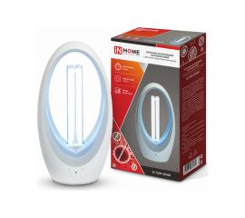 Бактерицидный светильник IN HOME 230В УФ настольный БС Т36W 36Вт белый, с датчиком присутствия 4690612034539 